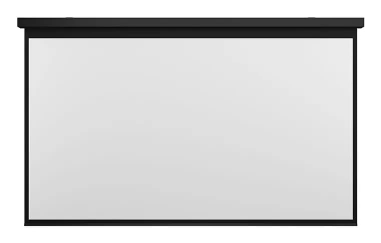 Multibrackets M Motorized Projection Screen Black Edition - Heijastusnäyttö - kattoon asennettava - moottoroitu - 135 tuuma (343 cm) - 16:9 - Matte Wh