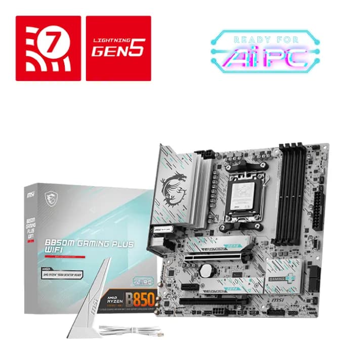 MSI B850M GAMING PLUS WIFI WiFi 7 AM5 mATX -emolevy