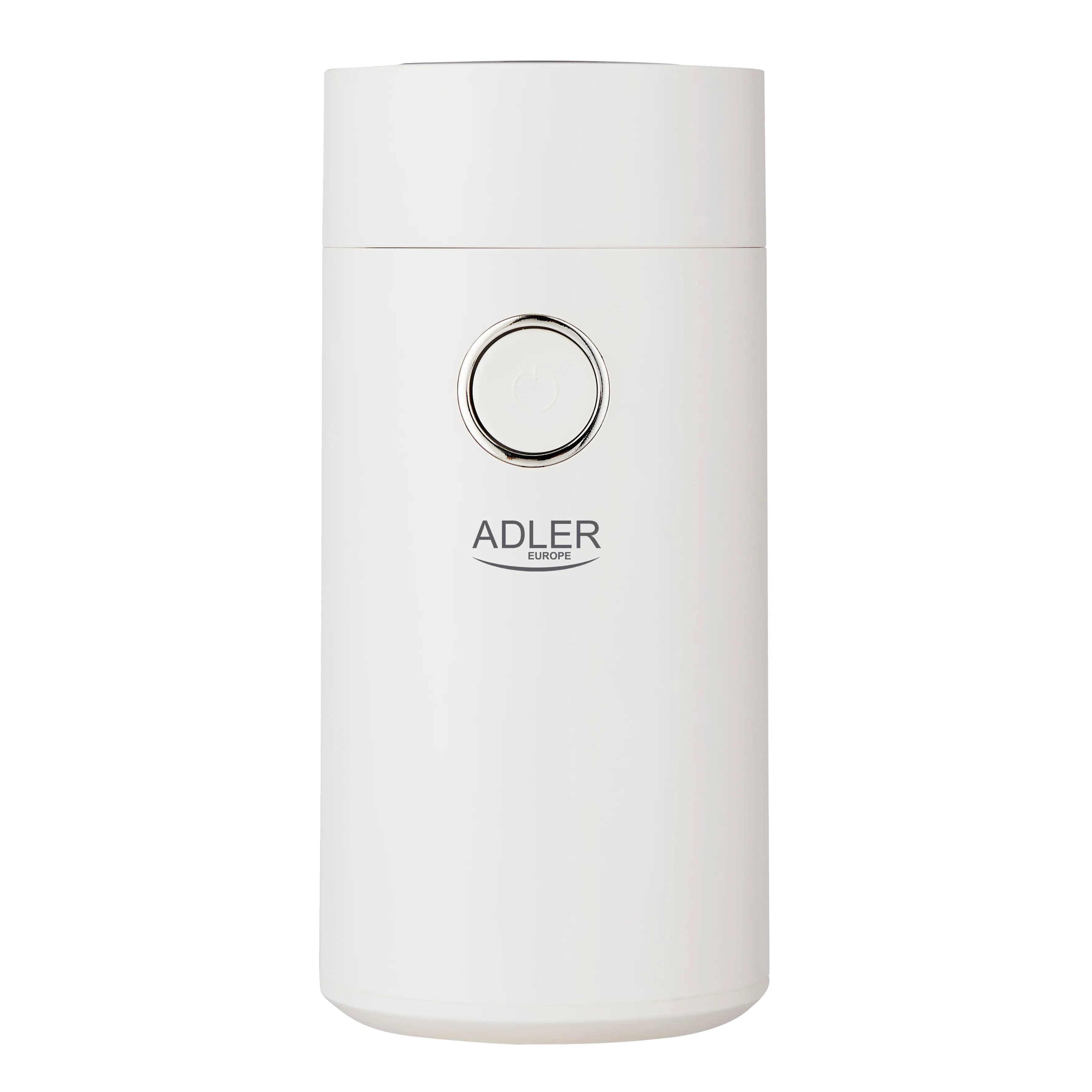 Adler AD 4446ws -kahvimylly 75 g, valkoinen