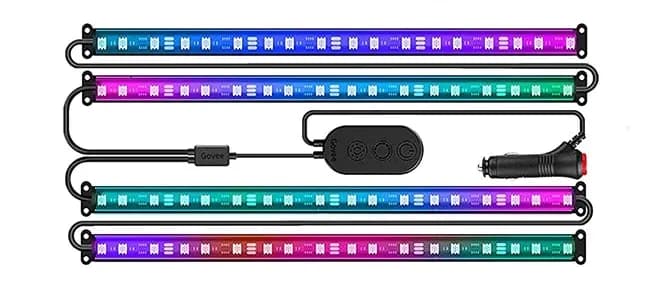Govee RGBIC Interior Car Lights -älyvalonauha autoon