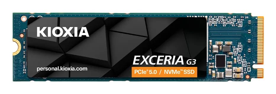 KIOXIA Exceria G3 2 TB M.2 2280 NVMe PCI Express 5.0 SSD
