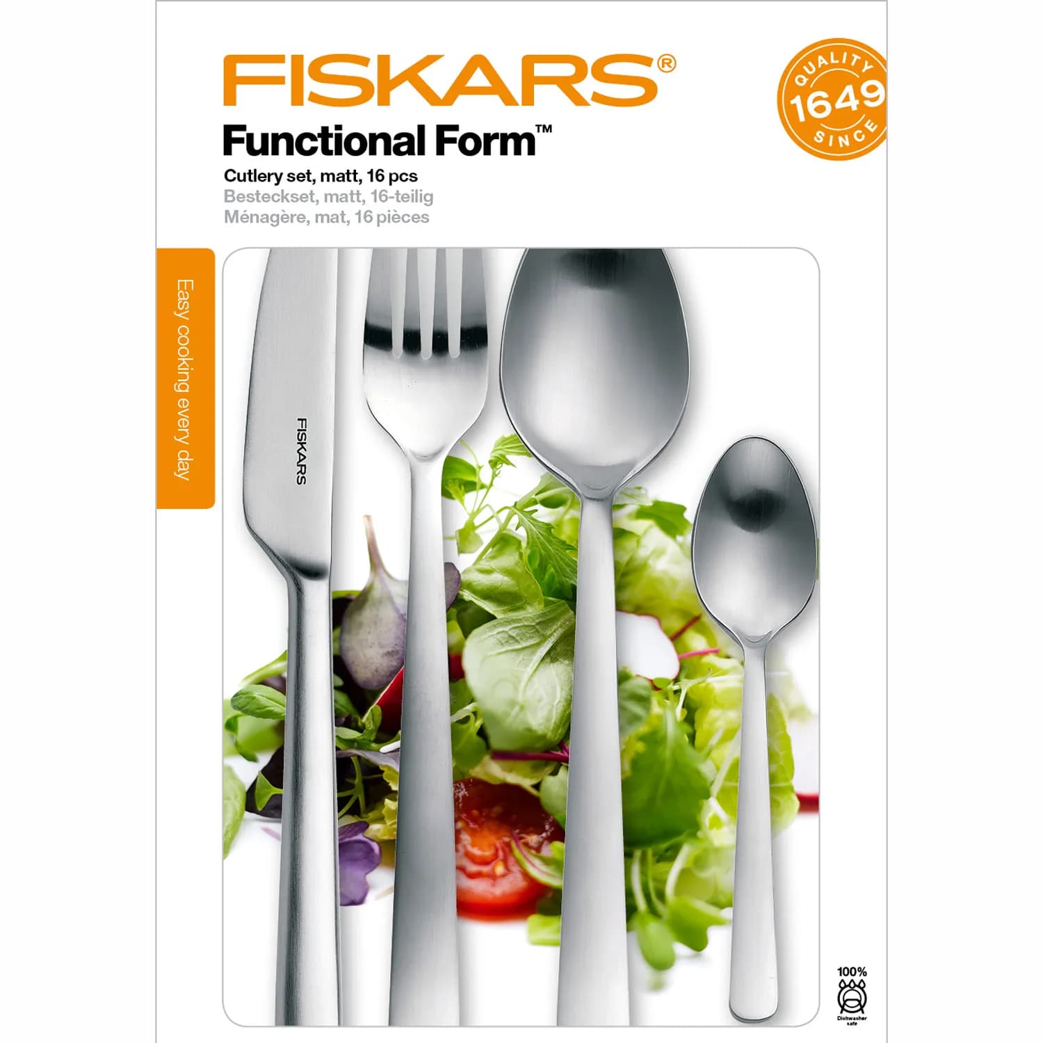 Fiskars Functional Form aterinsetti 16 osaa matta