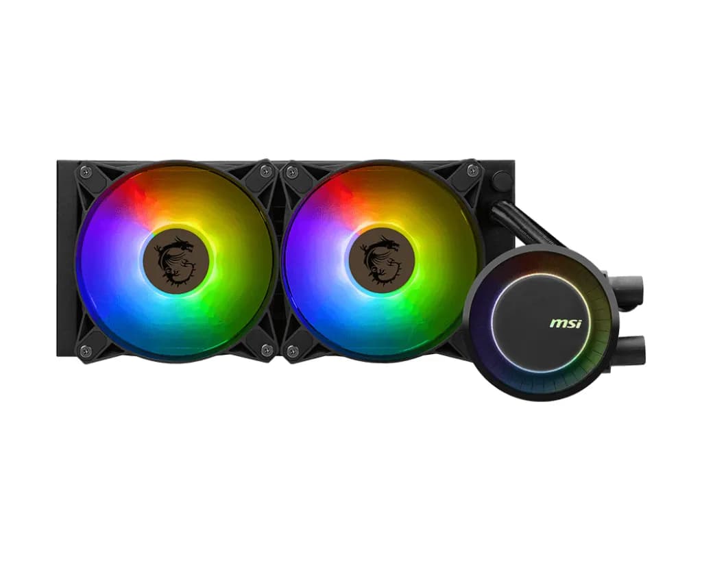 MSI MAG CORELIQUID E240 240mm ARGB -nestejäähdytin, valkoinen