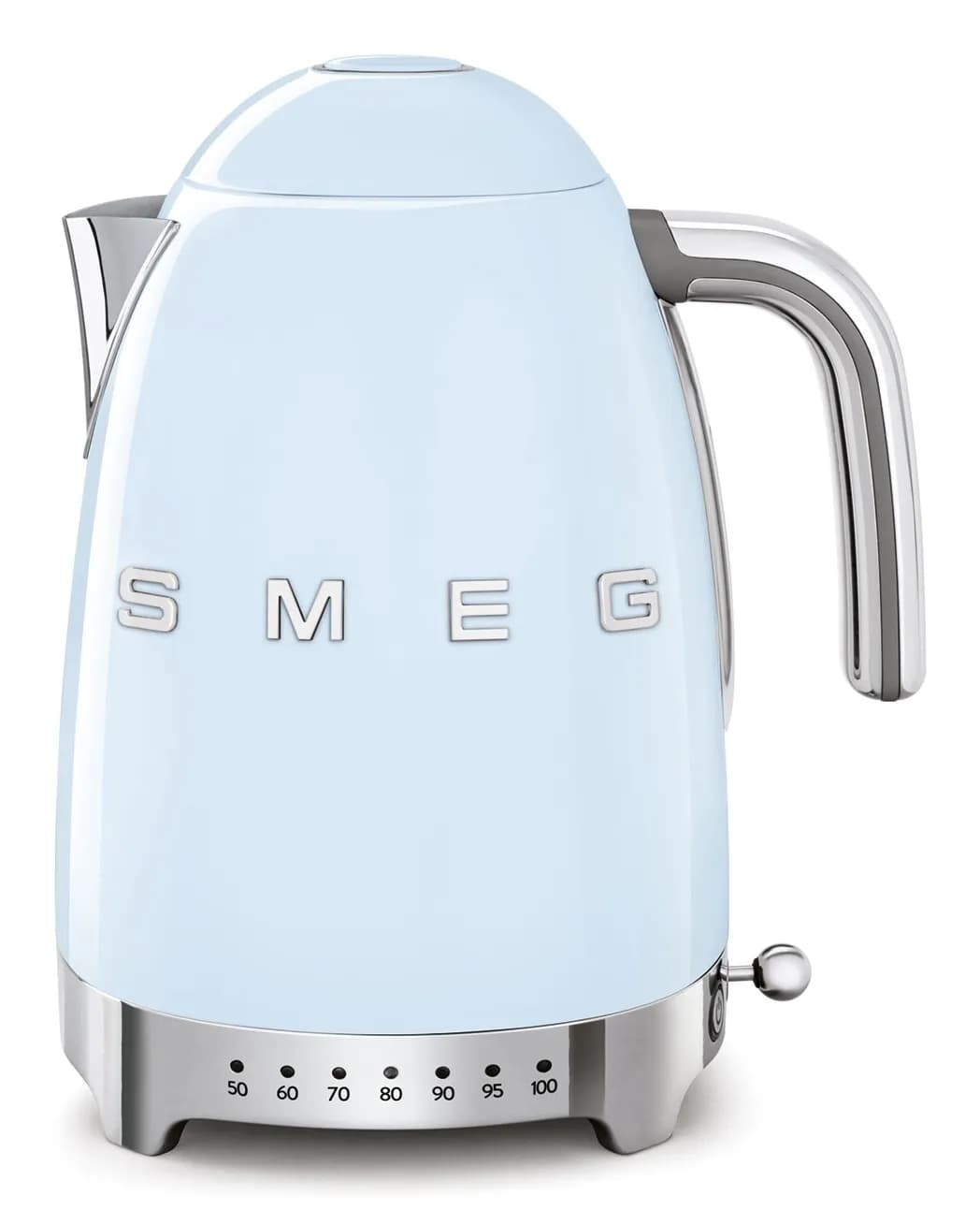 Smeg 50's Style KLF04PBEU -vedenkeitin, 1,7 l, 2400 W, Pastell blue