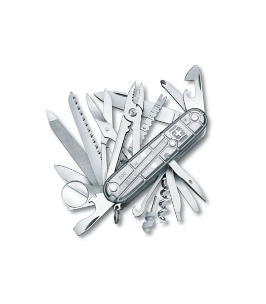 Victorinox Swiss Champ SilverTech -taskuveitsi harmaa 91 millimetriä