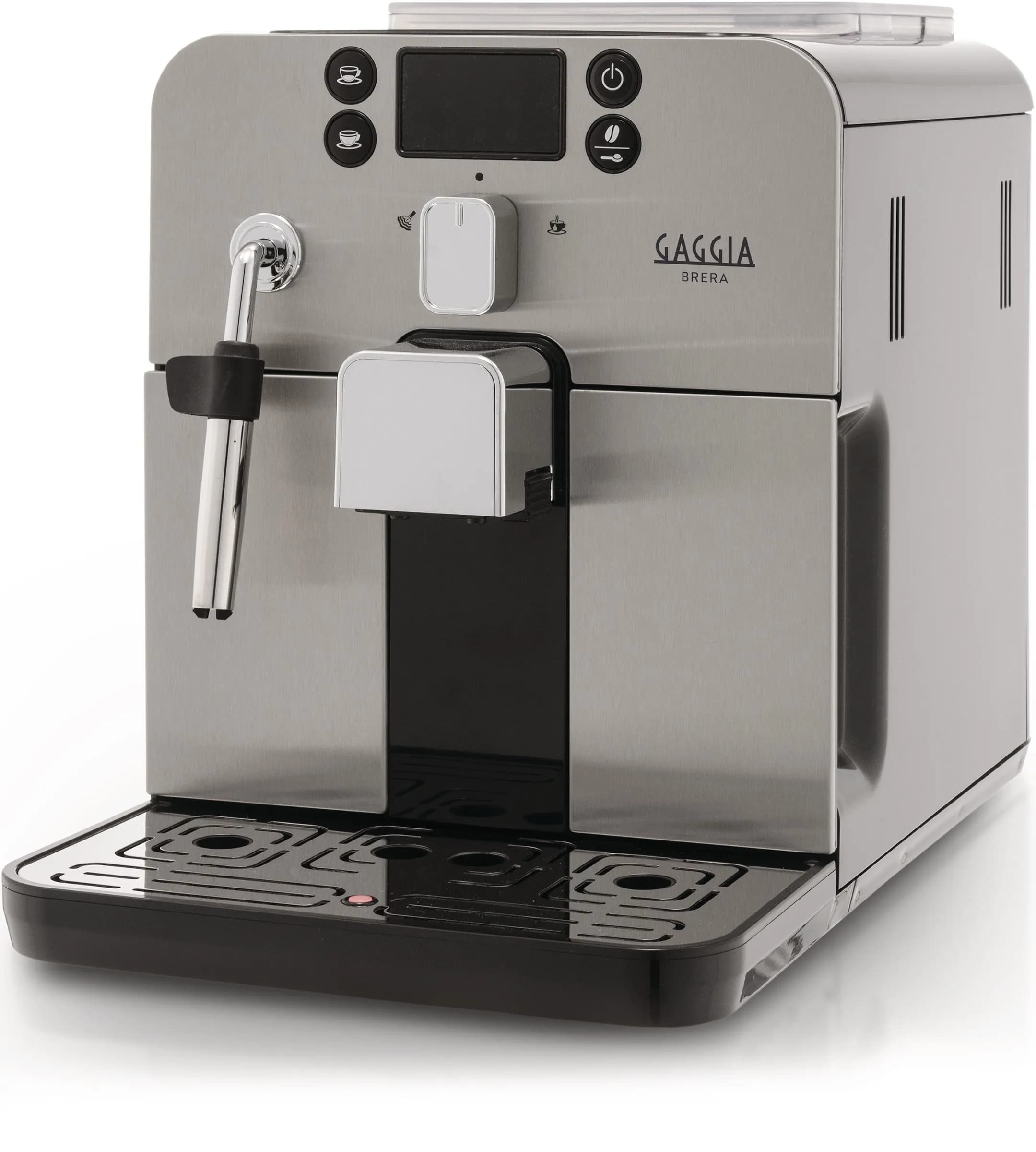 Gaggia Brera -espressokeitin, musta, Ruostumaton teräs