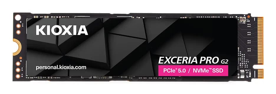 KIOXIA Exceria Pro G2 2TB M.2 2280 PCI Express 5.0 x4 NVMe SSD-levy