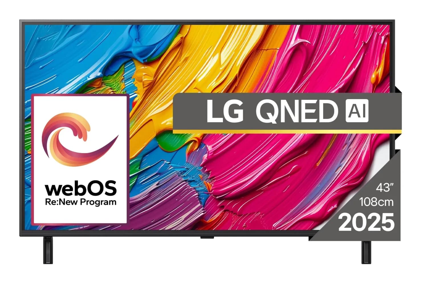 LG QNED80A3A 75" 4K webOS TV, 60 Hz, HDR10, HLG