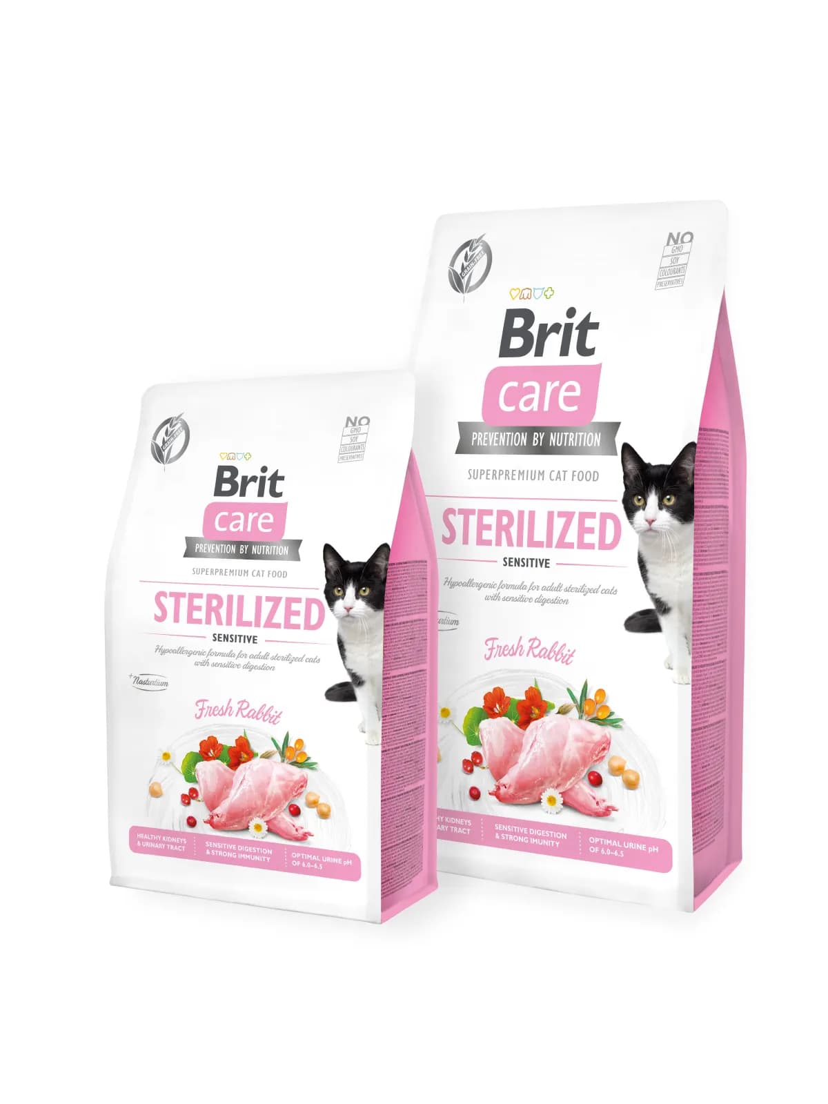 Brit Care Grain Free Sterilized Sensitive Rabbit, Kissan kuivaruoka, Adult, 7 kg