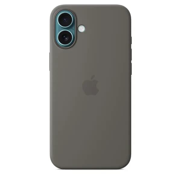 Apple iPhone 16 Plus, MagSafe -silikonikuori, Liuskeen­harmaa