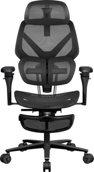 TX3 Flex Pro Footrest Mesh - peli- ja toimistotuoli, musta