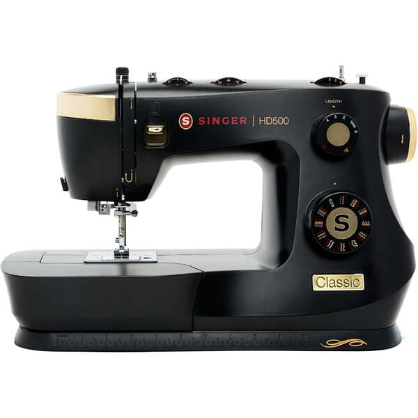 Singer HD500 Classic Gold -ompelukone, 32 ompelusilmukkaa