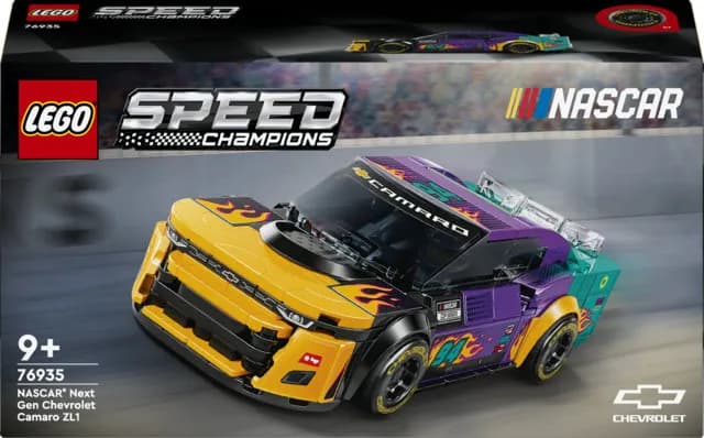 LEGO Speed Champions NASCAR Next Gen Chevrolet Camaro ZL1 76935