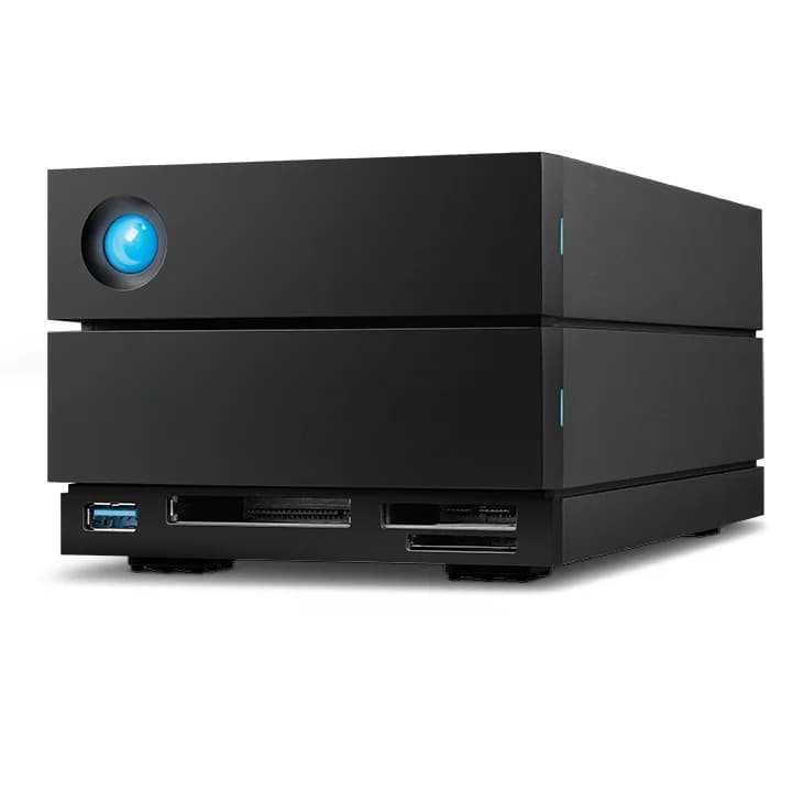LaCie 2big Dock 48 Tt 3.5" -pöytämallinen ulkoinen HDD, musta