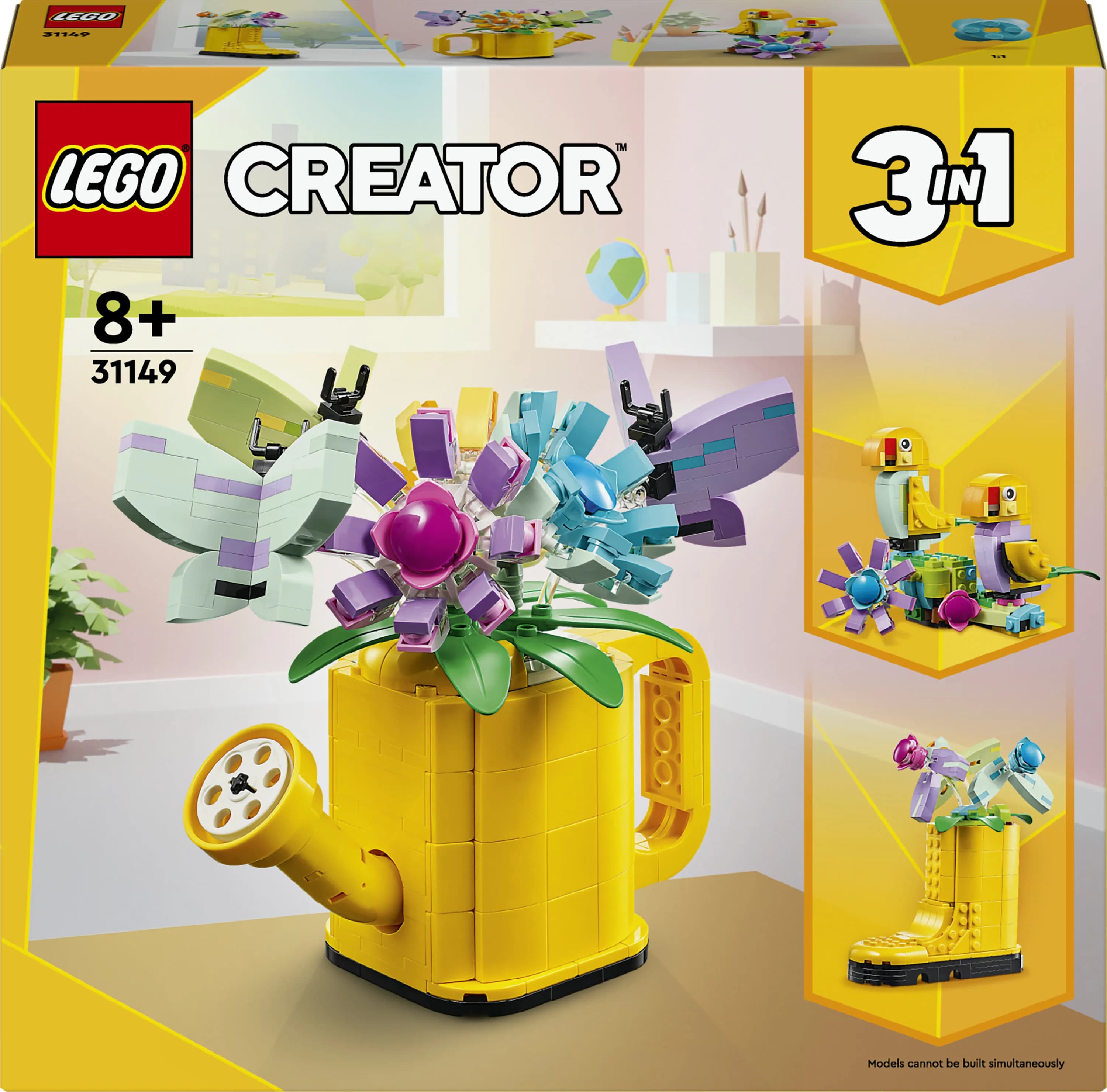 LEGO Creator Kukat kastelukannussa 31149