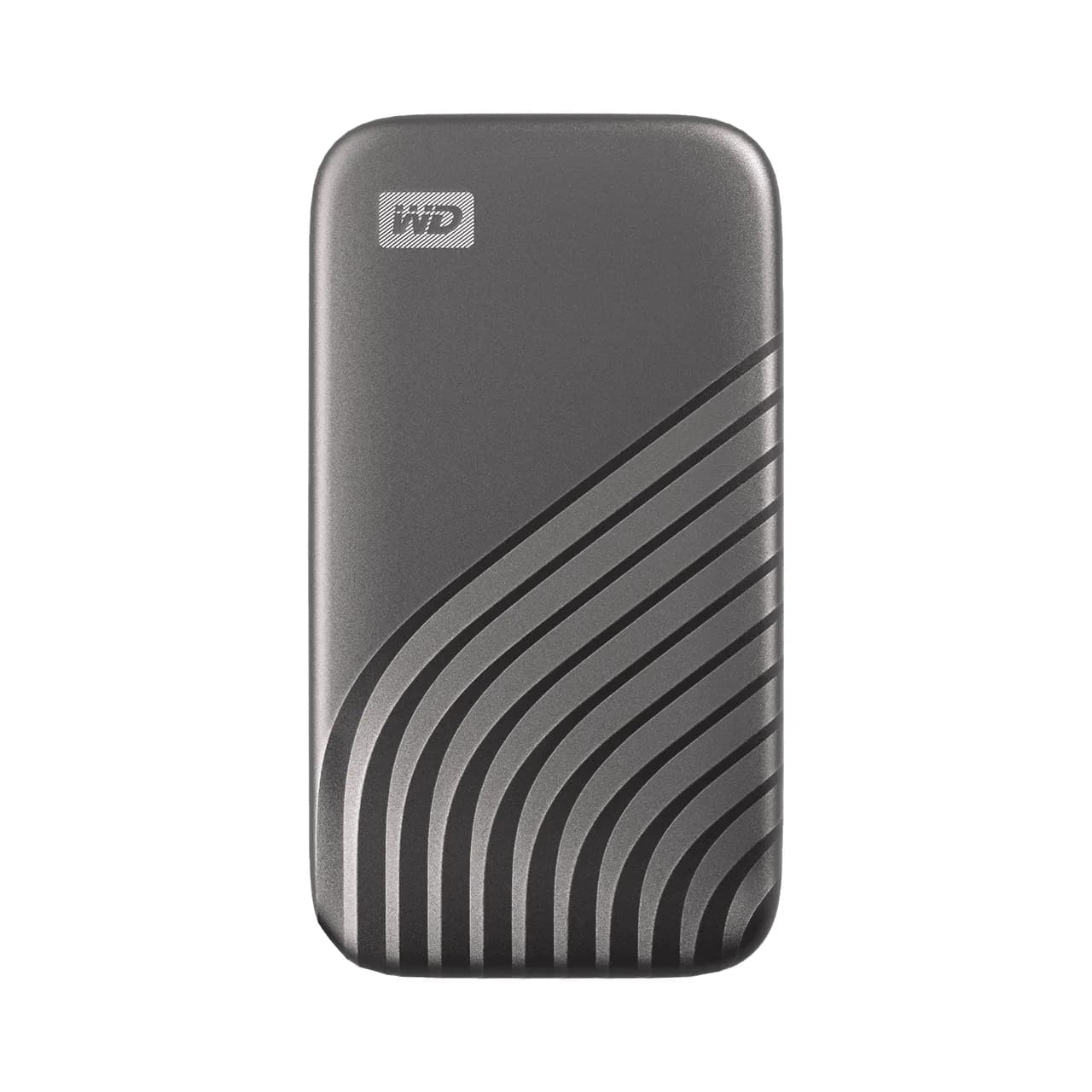 Western Digital My Passport SSD 4 Tt USB 3.2 Gen 2 (USB-C) -ulkoinen SSD, kannettava, laitteistosalaus, salasanasuojaus, iskunkestävä, harmaa