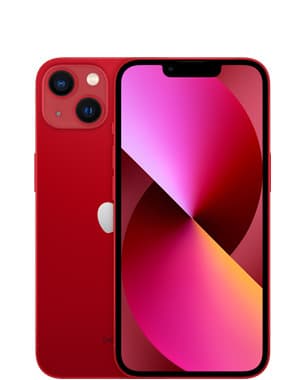 Kunnostettu iPhone 13 256 Gt, (PRODUCT)RED (Erinomainen kunto, uusi akku)