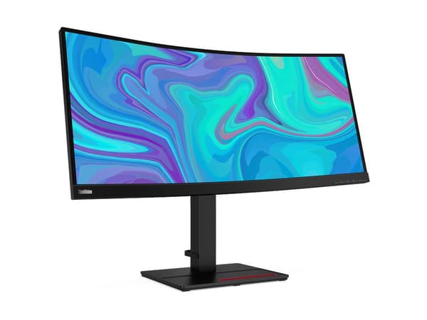 Lenovo 34" ThinkVision T34W-20, UWQHD, USB-C, VA -kaareva näyttö