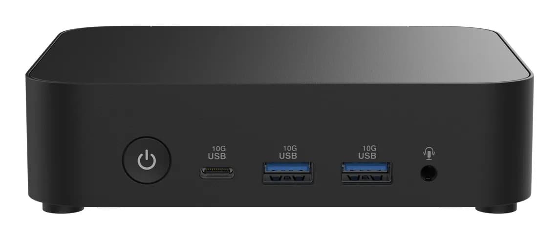 Asus NUC 14 Essential Intel N250 -minitietokonerunko, musta