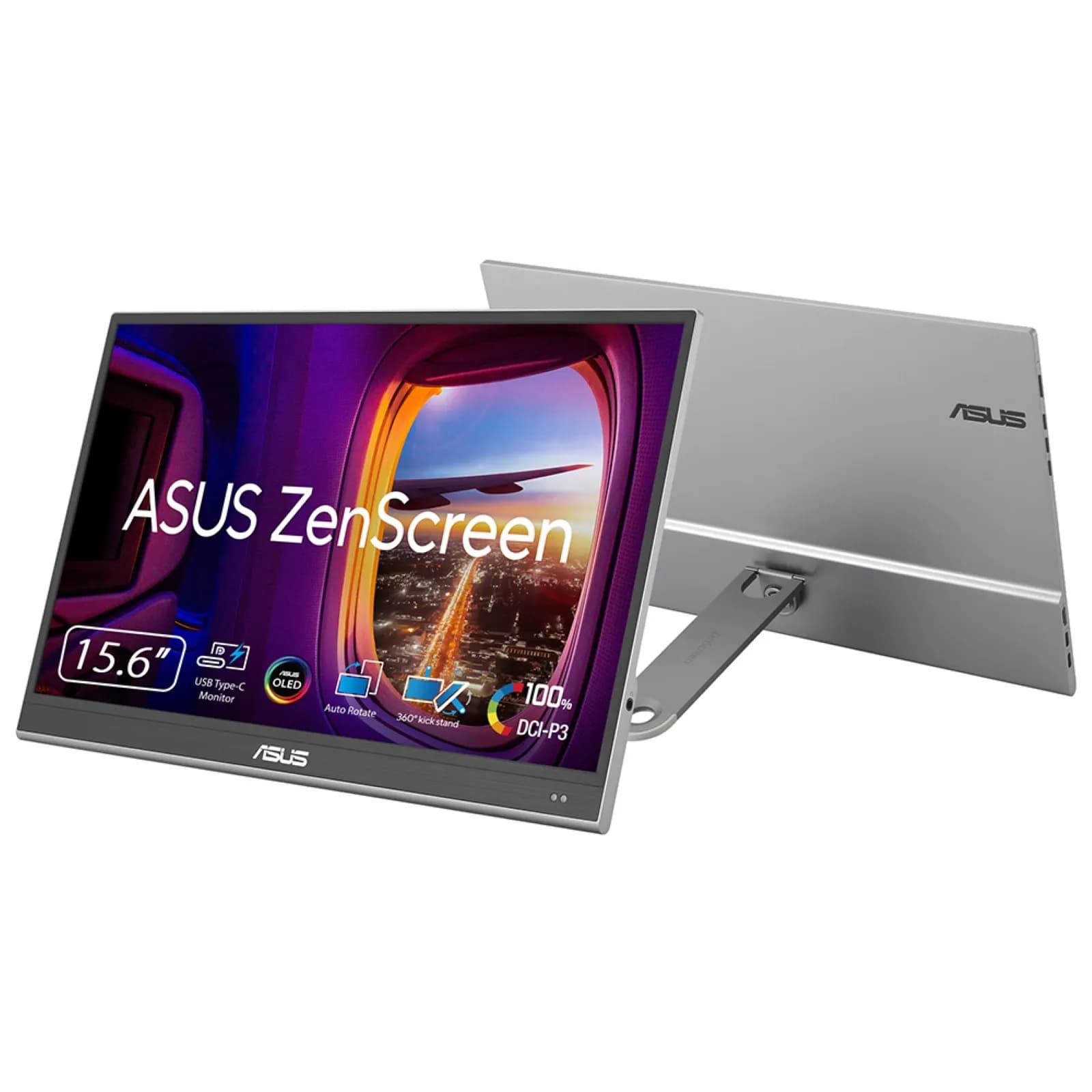 ASUS ZenScreen OLED MQ16AHE 15.6" Full HD, OLED -kannettava näyttö