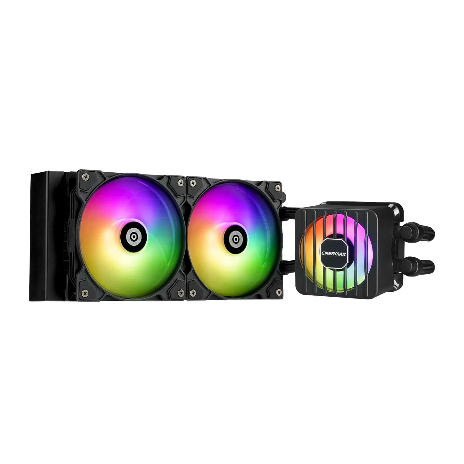Enermax LIQMAXFLO 240mm ARGB -nestejäähdytin, musta