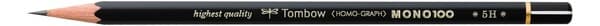 Pencil Tombow MONO 100 5H (12)