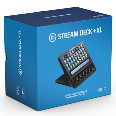 Elgato Stream Deck + XL -ohjainkonsoli, 36 painiketta, USB Type-C, 1,5 m