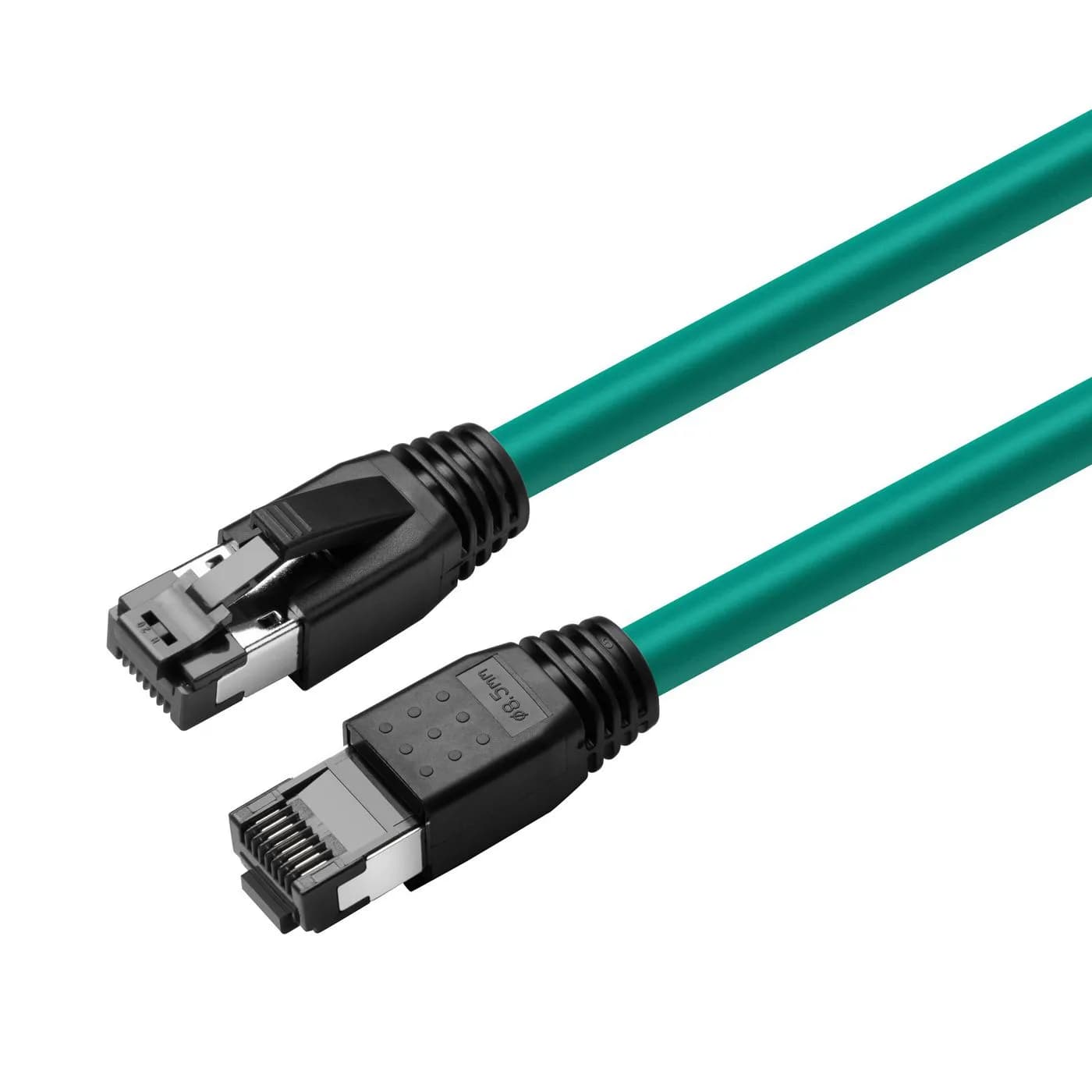 MicroConnect Cat8.1 S/FTP RJ45 5m -verkkokaapeli, vihreä