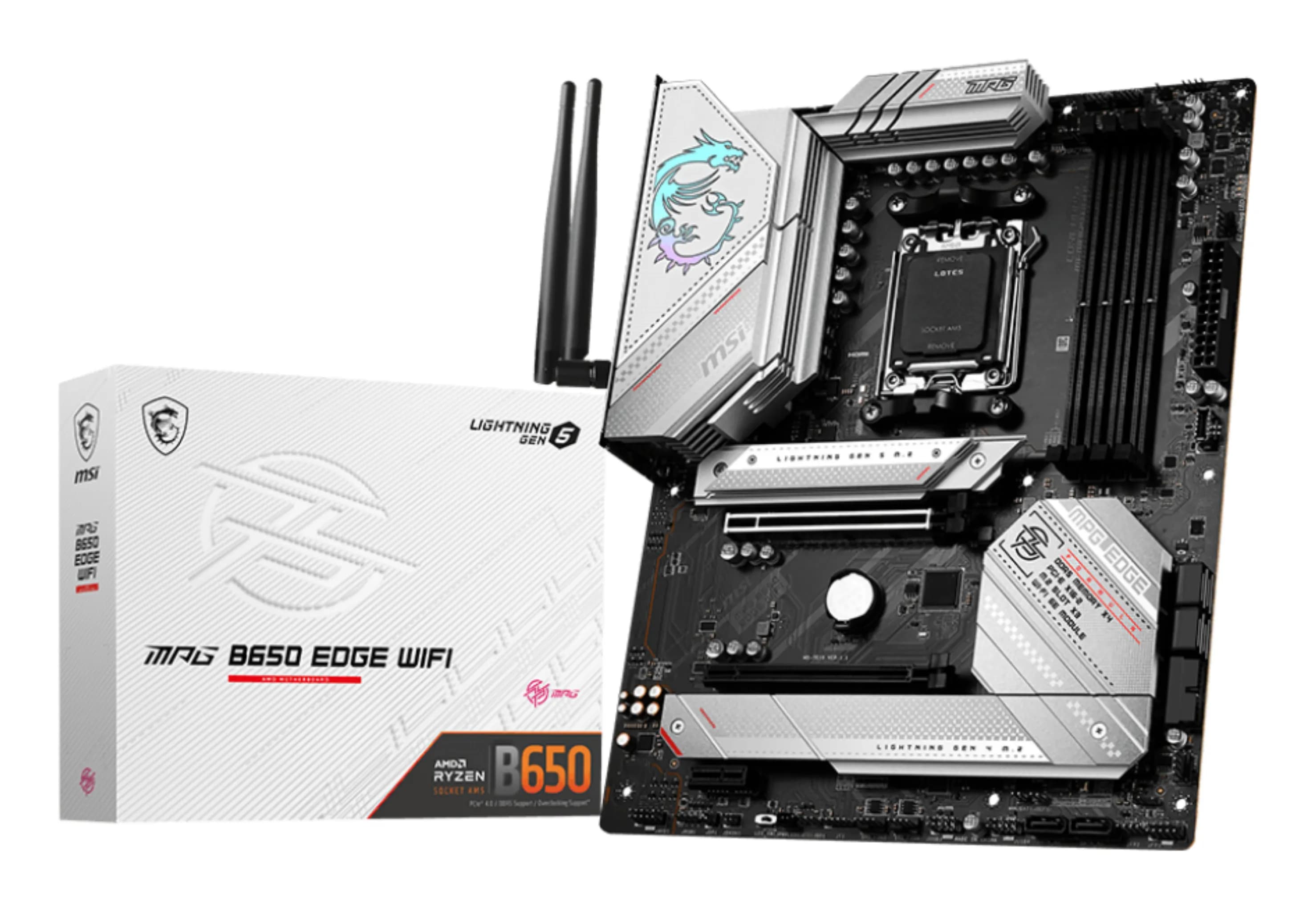 MSI MPG B650 EDGE WIFI AM5 ATX -emolevy