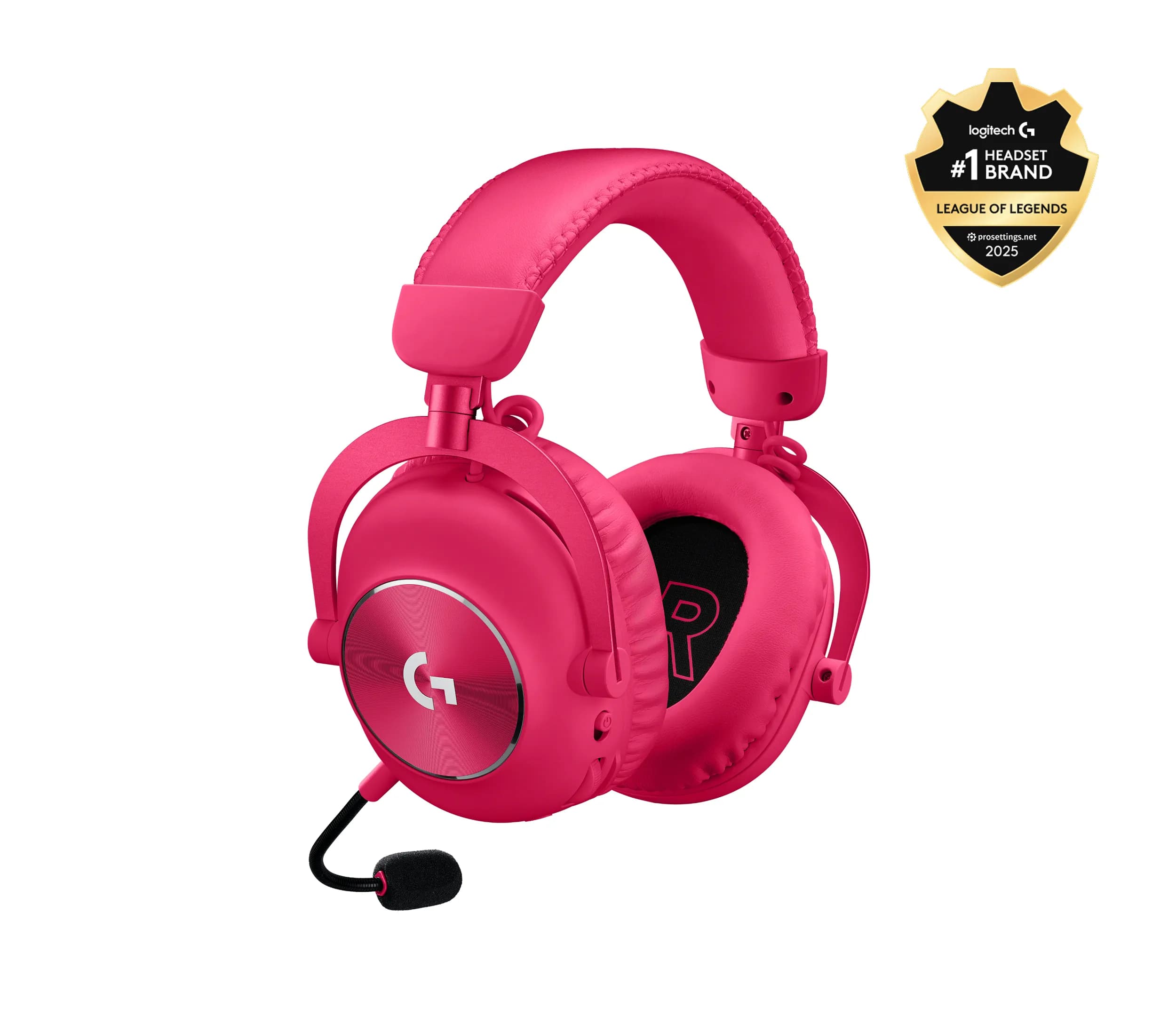 Logitech G PRO X 2 LIGHTSPEED -langaton pelikuulokemikrofoni, pinkki