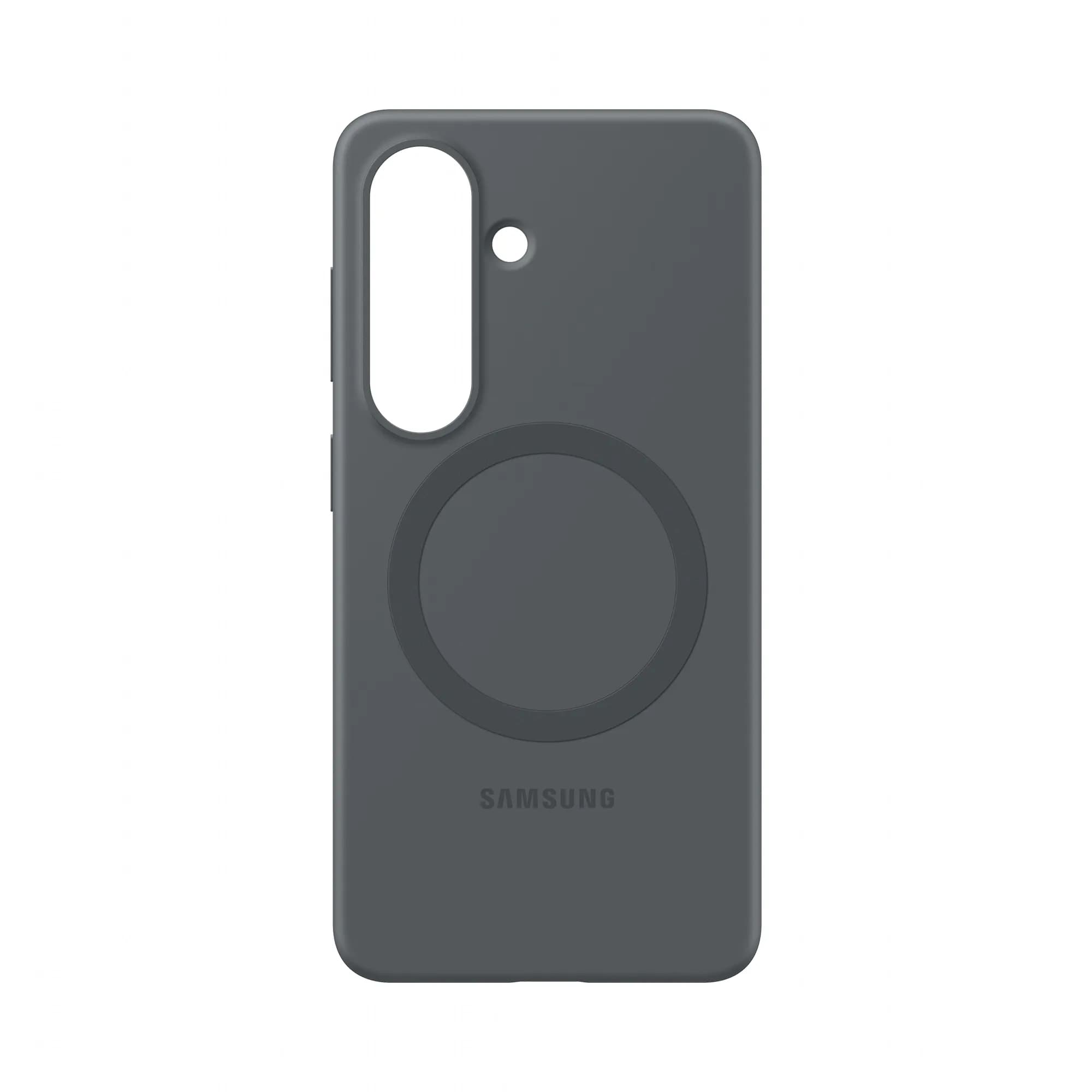 Samsung Galaxy S26 Silicone Magnet Case -suojakuori, Musta