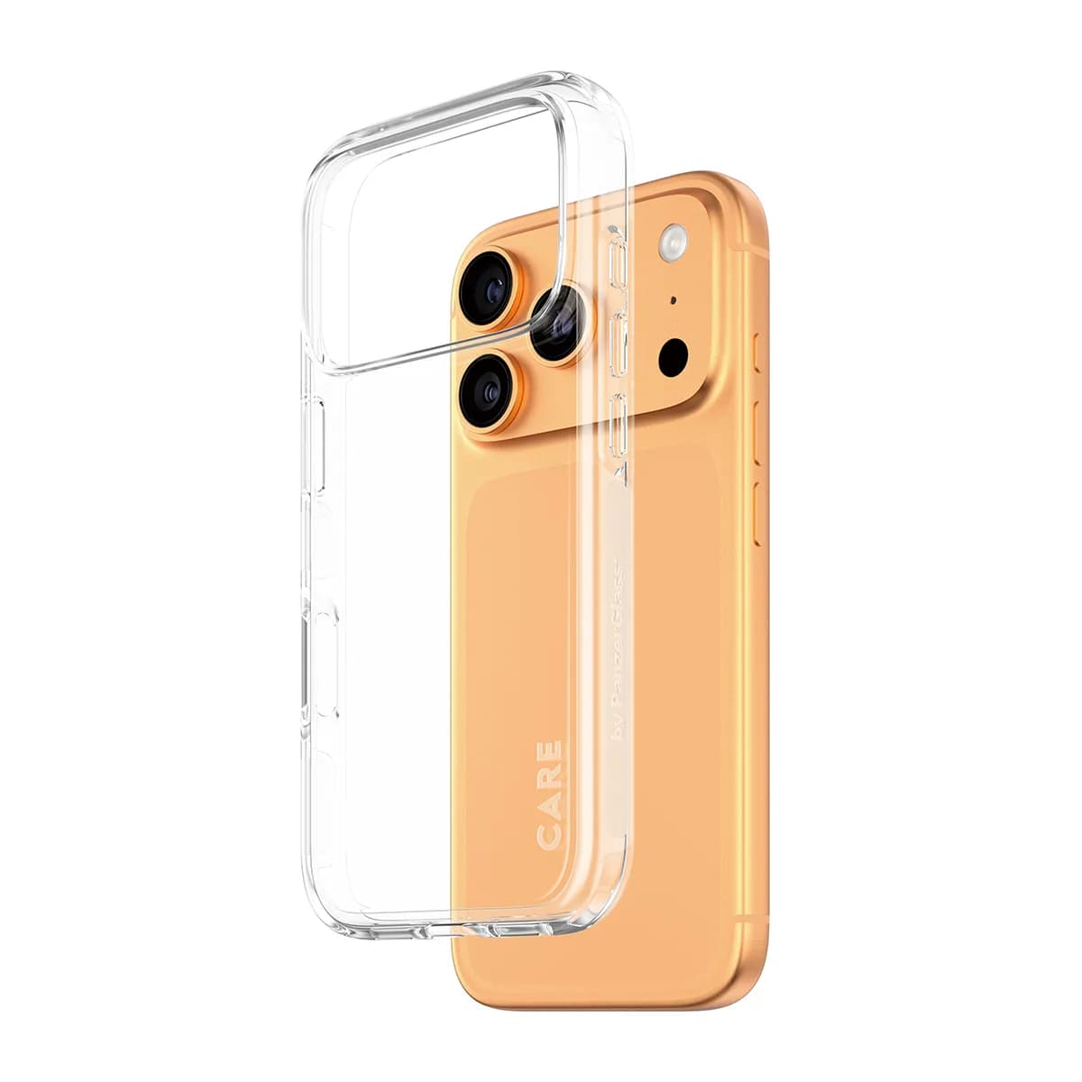 PanzerGlass CARE CASE EXPLORER, iPhone 17 Pro -suojakuori, läpinäkyvä