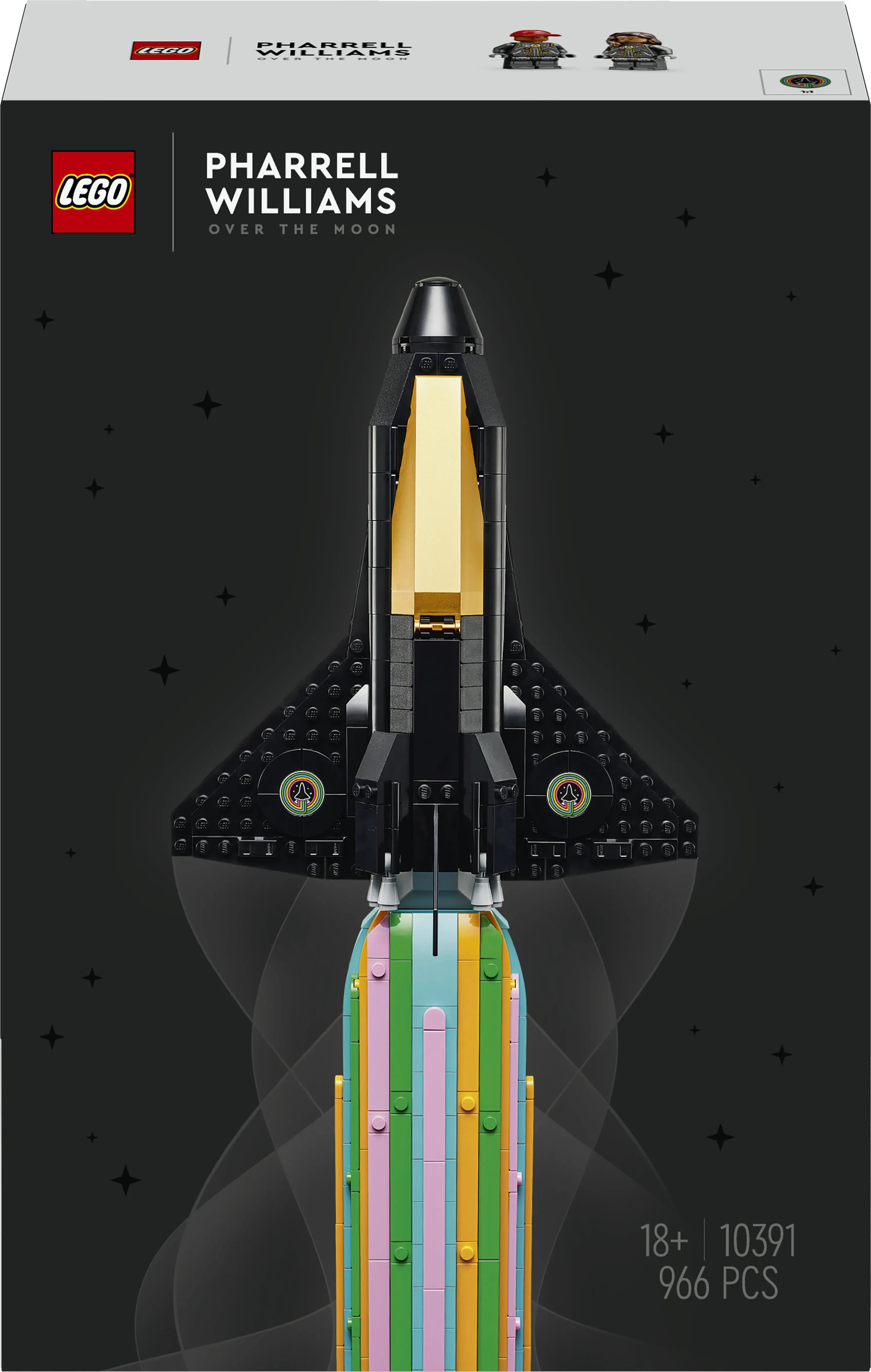 LEGO Icons Kuussa Pharrell Williamsin kanssa 10391