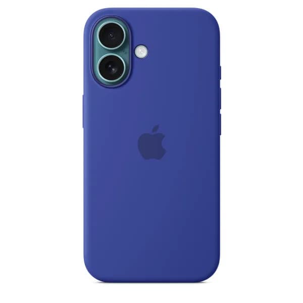 Apple iPhone 16, MagSafe -silikonikuori, Ultra­mariini