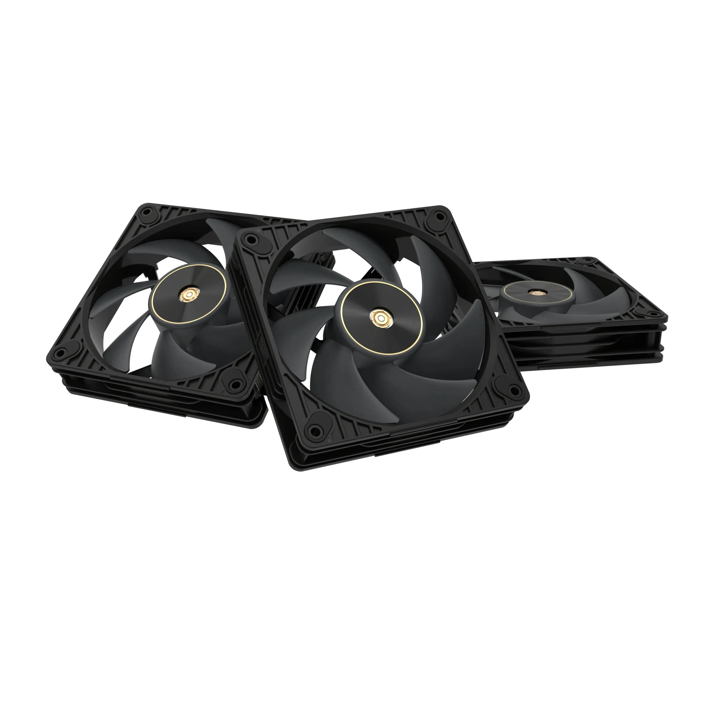 ASUS ProArt PF120 120 mm PWM -kotelotuuletin (musta) - 3-pakkaus