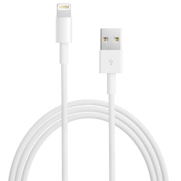 Apple USB-A – Lightning -kaapeli, 0,5 m, valkoinen