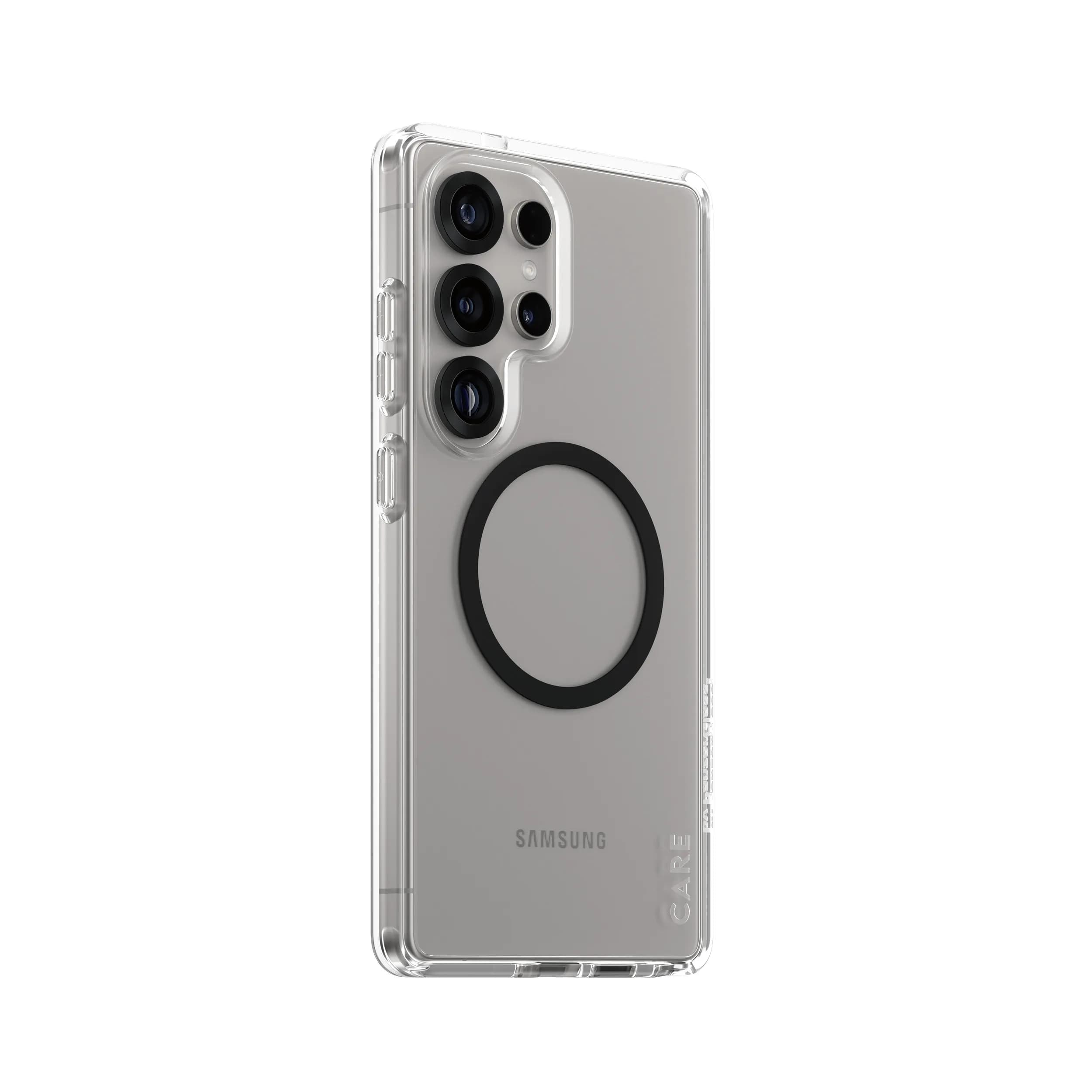 Care by PanzerGlass Galaxy S25 Urban Combat -suojakuori, Läpinäkyvä, Qi Compatible