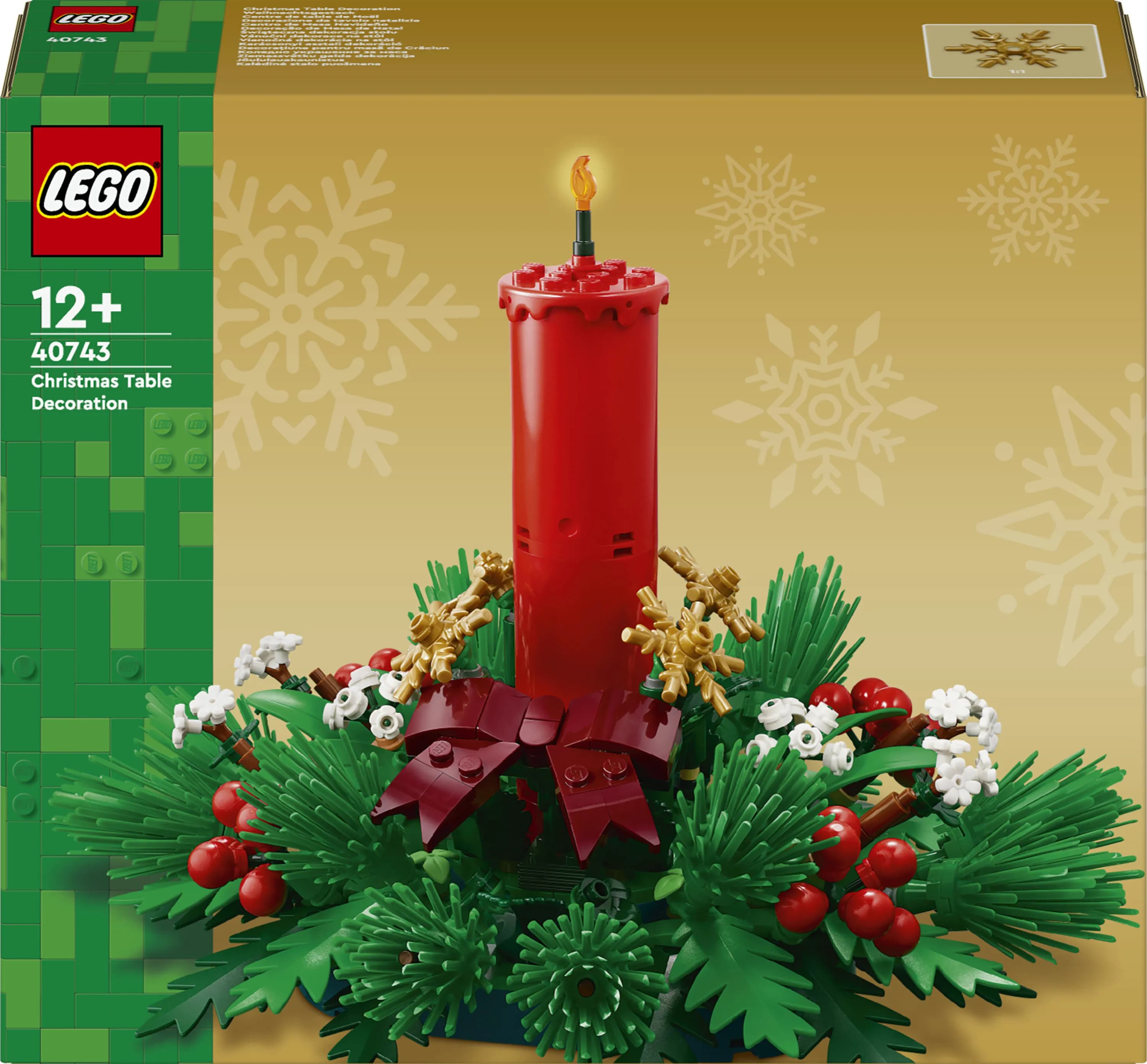 LEGO Jouluinen pöytäkoriste 40743
