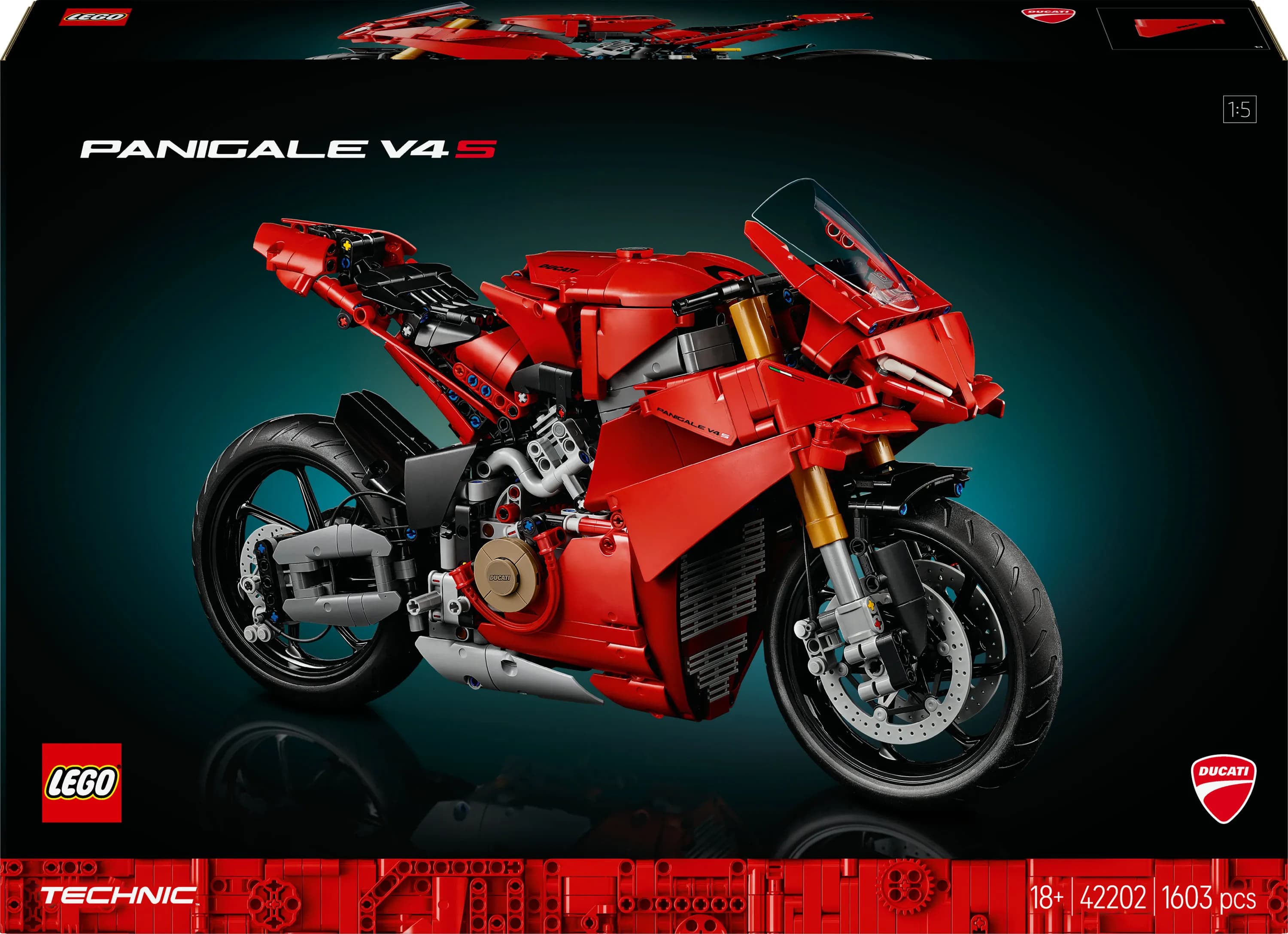 LEGO Technic Ducati Panigale V4 S 42202