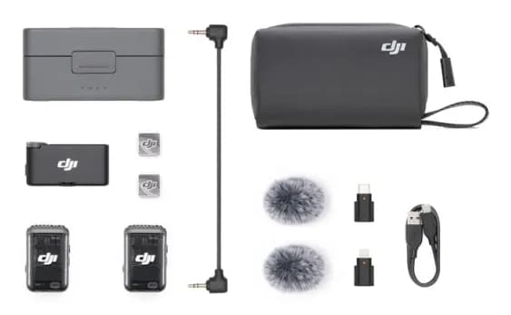 DJI Mic 2 (2 TX + 1 RX + Charging Case)