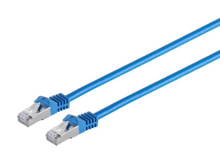 MicroConnect Cat7 S/FTP RJ45 5m -verkkokaapeli, sininen