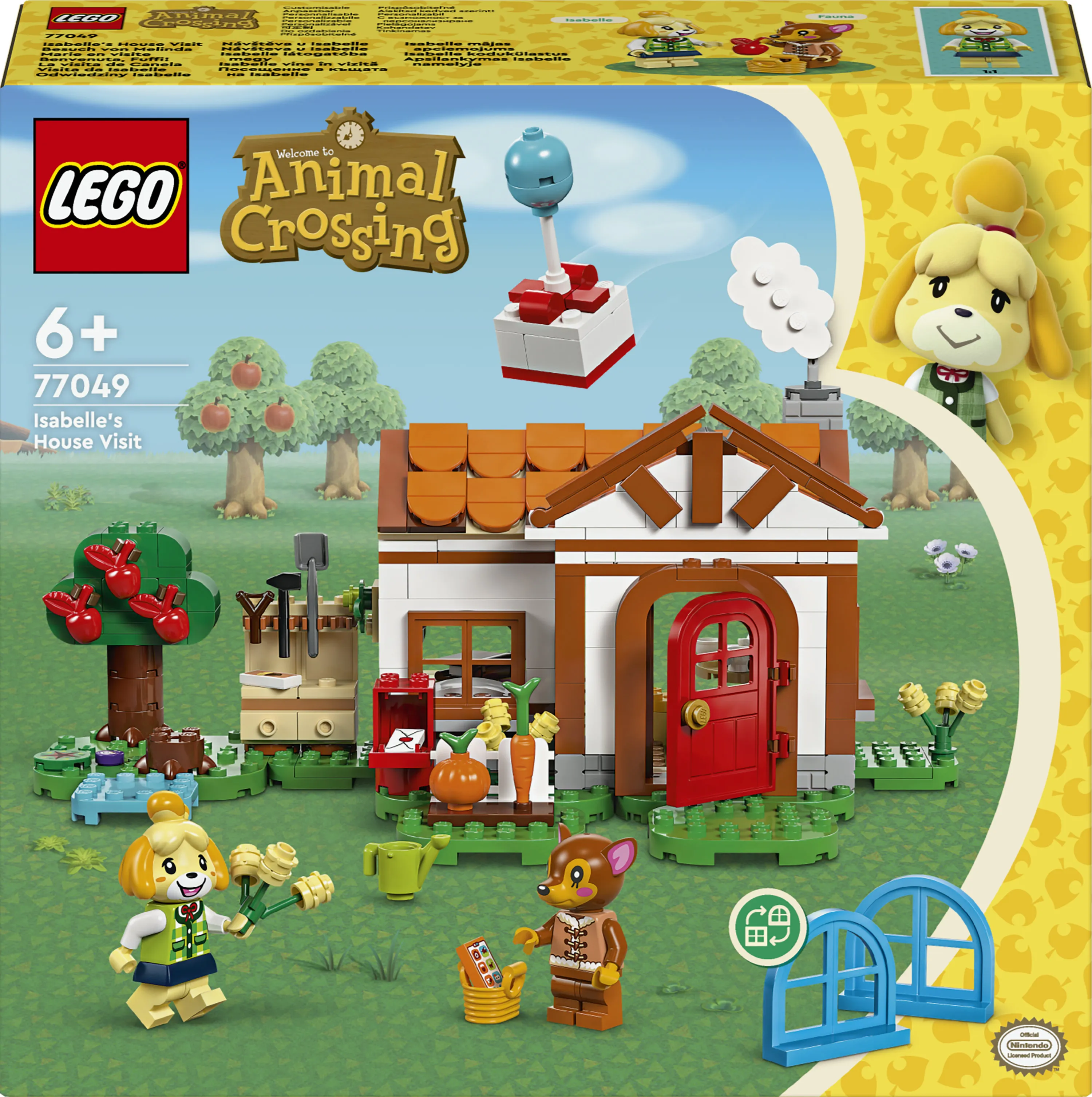 LEGO Animal Crossing Isabelle kylässä 77049