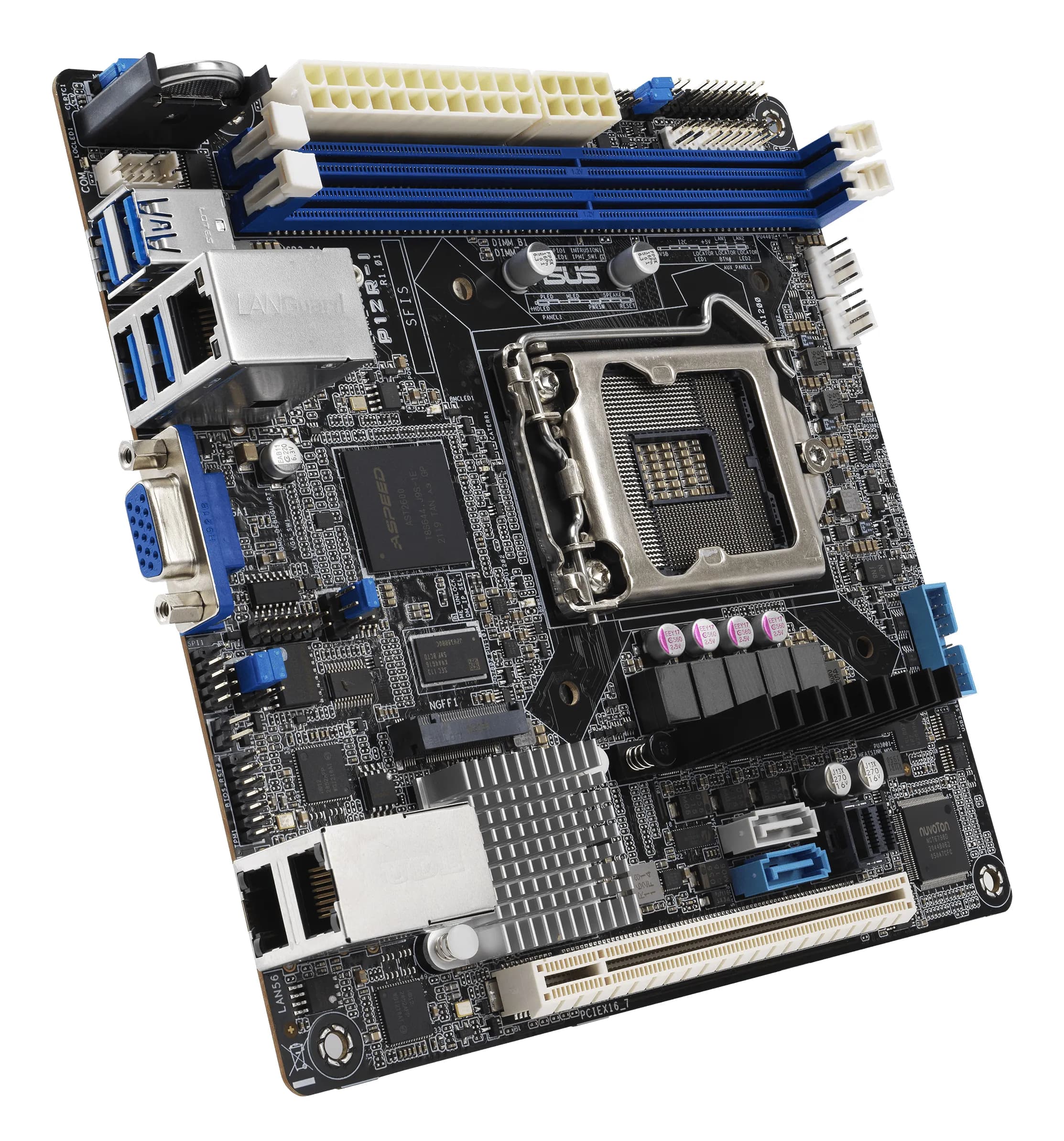 Asus P12R-I/ASMB10 LGA 1200 ATX -emolevy