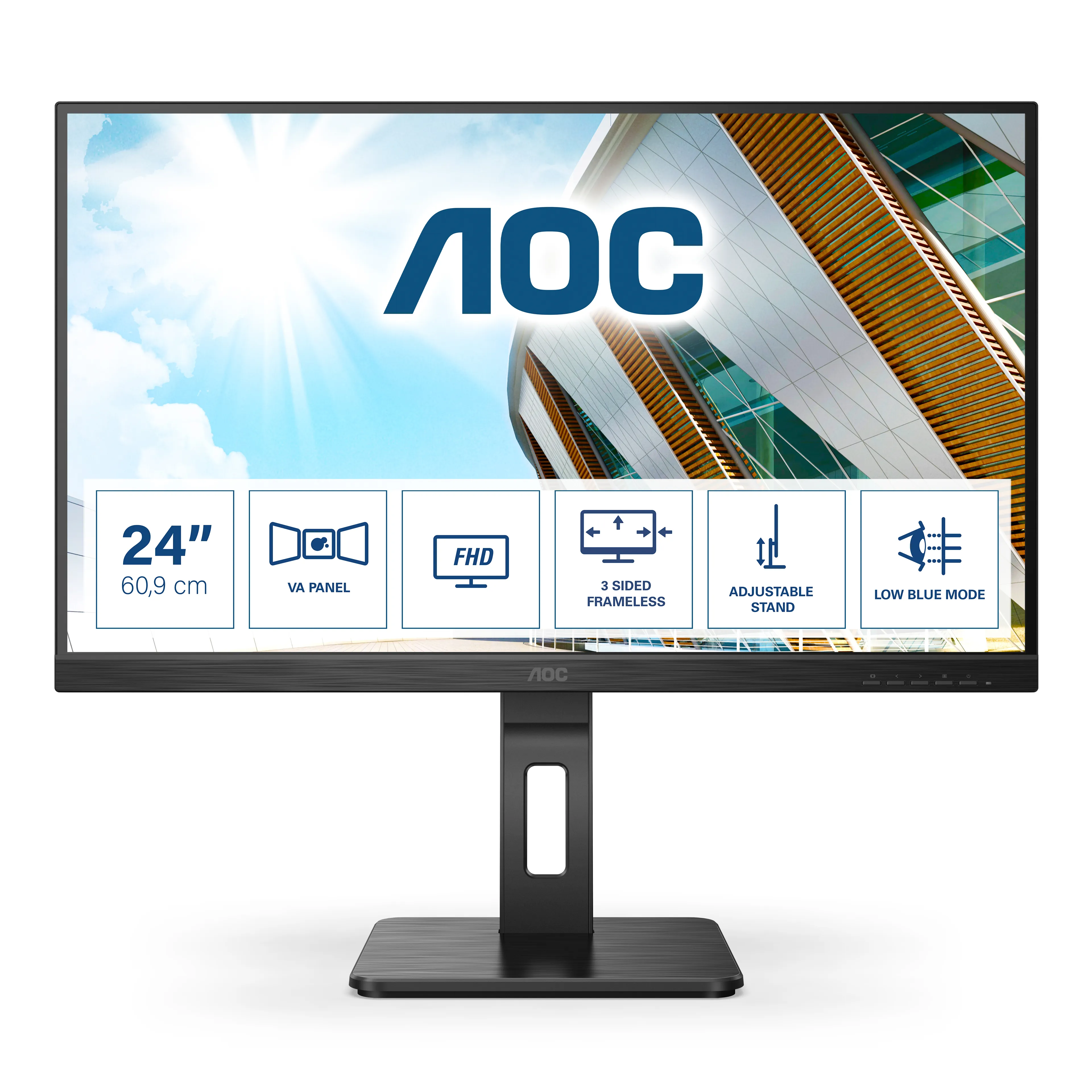AOC 24P2QM 23.8" Full HD, VA -näyttö
