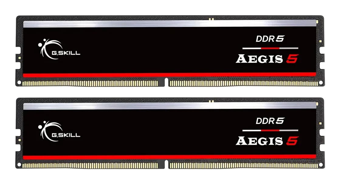 G.SKILL Aegis 5 64 Gt (2 x 32 Gt) DDR5 6000 MHz, CL36 -muisti (XMP)