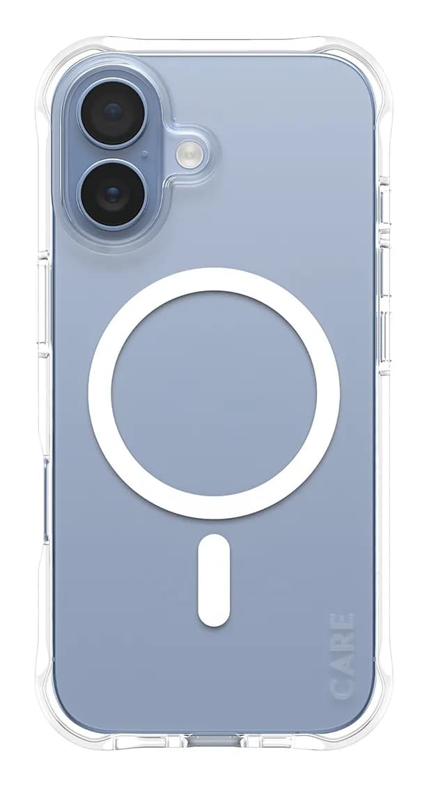 PanzerGlass CARE Samba MagSafe, iPhone 17 -suojakuori, läpinäkyvä