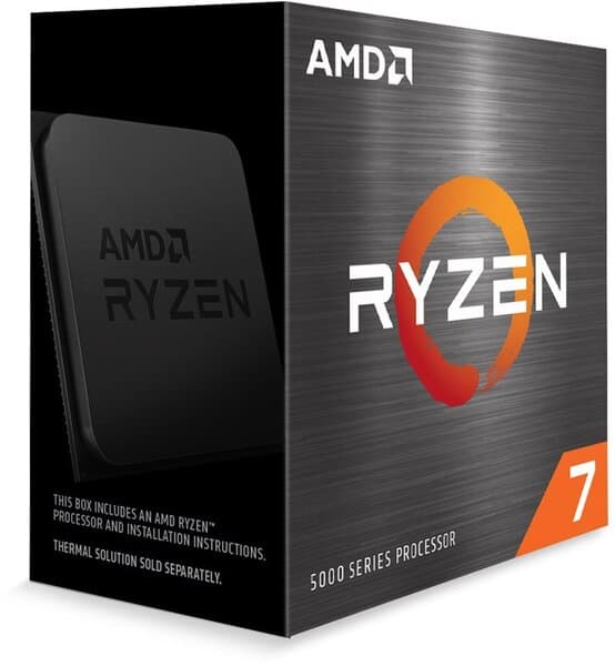 AMD Ryzen 7 5800X 3.8 GHz 32 MB, AM4 -suoritin, boxed (WOF)