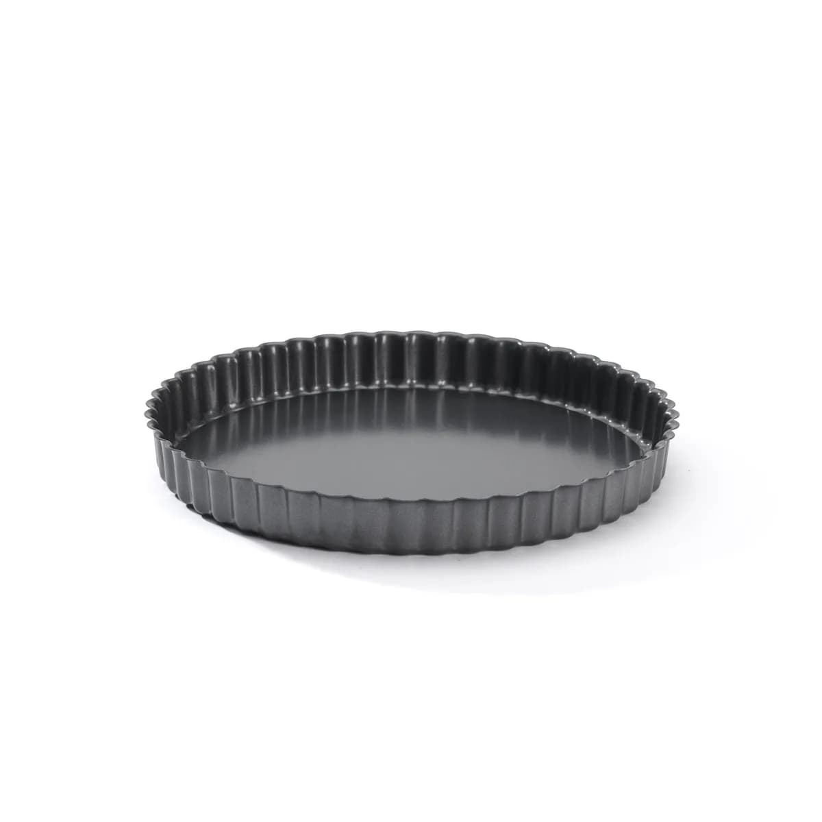DE BUYER 4706.24 Pyöreä tarttumaton piirakkavuoka, Musta, 24 cm
