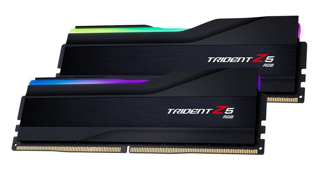 G.SKILL Trident Z5 RGB 32 Gt (2 x 16 Gt) DDR5 6000 MHz, CL36 -muisti (XMP)