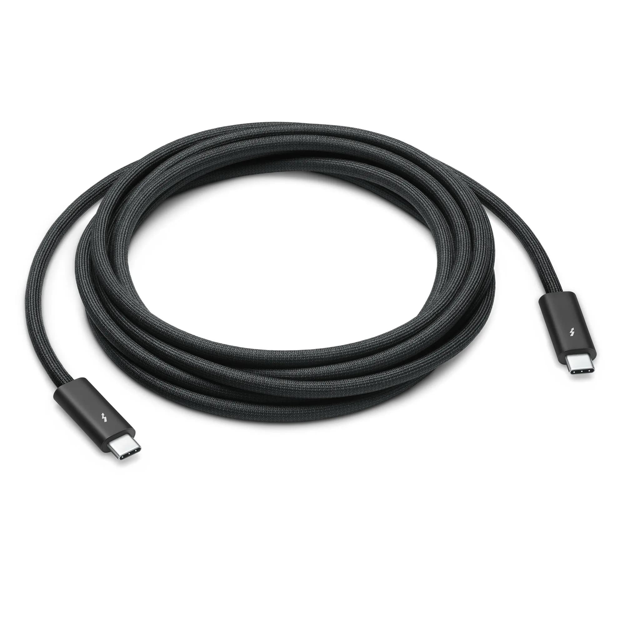 Apple Thunderbolt 4 Pro -kaapeli, 3 m, musta